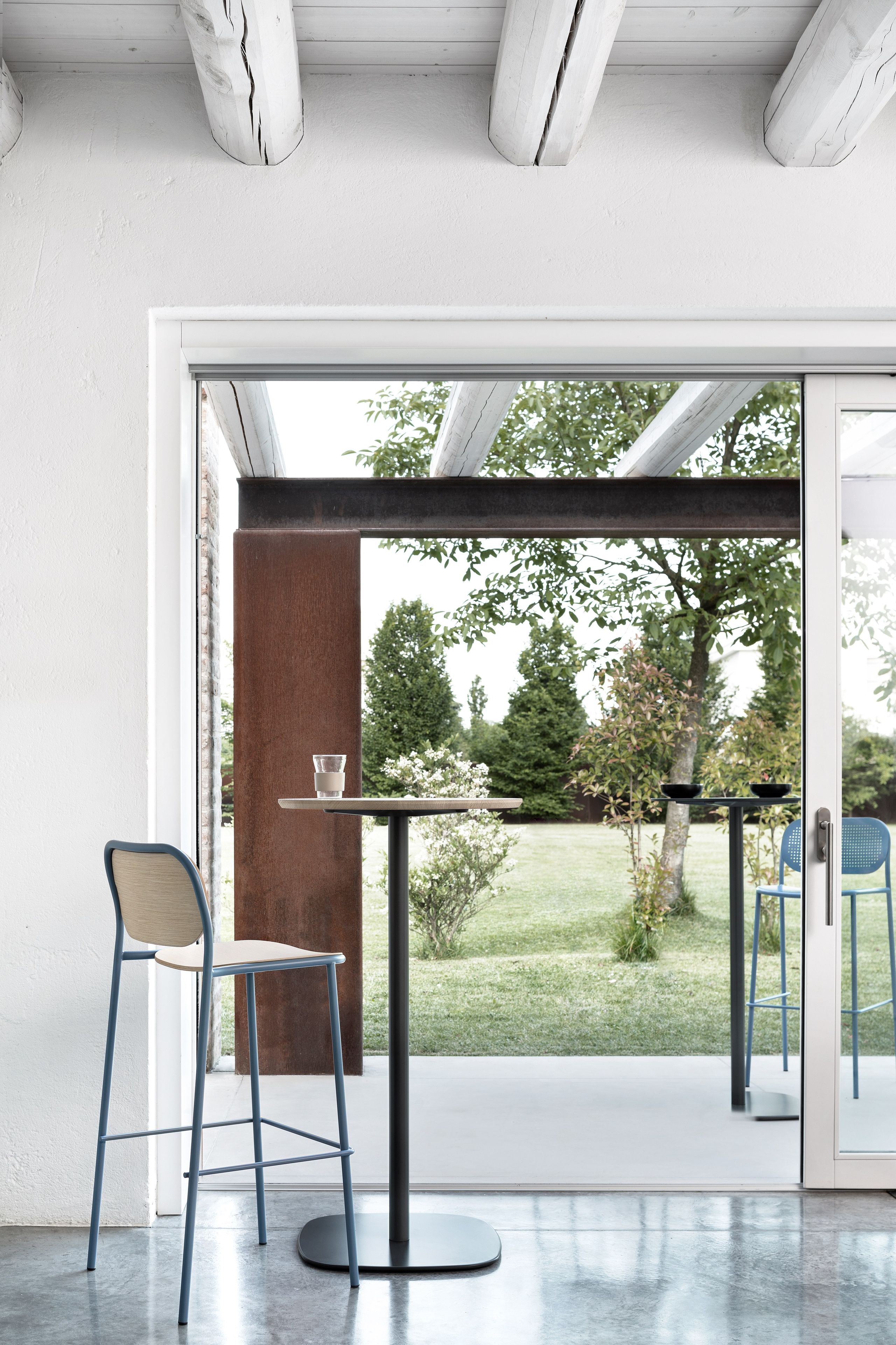 Высокий деревянный стул со спинкой TrabA' Metis ARCH-00132933 - Вид №6