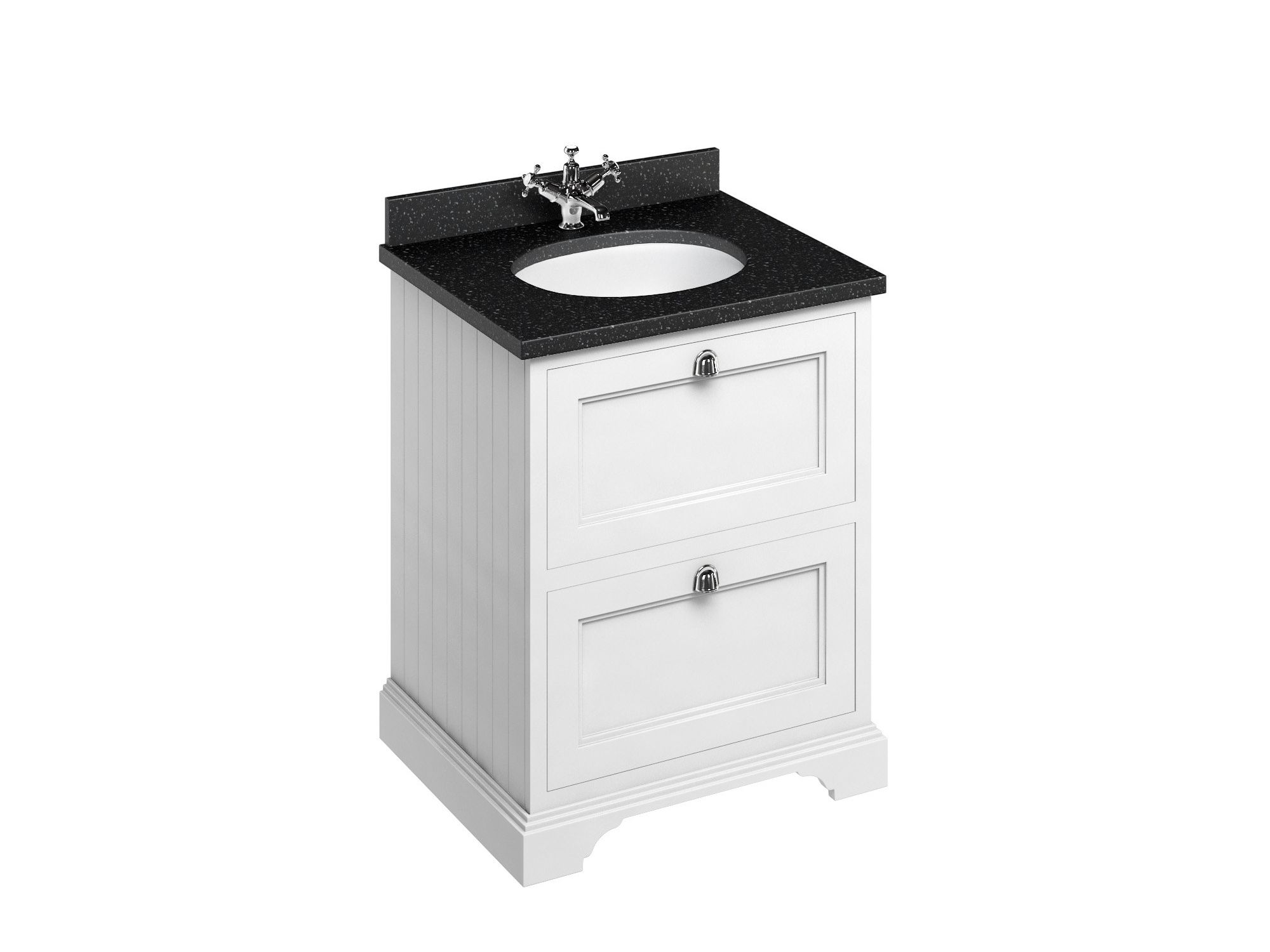 Напольный шкаф для умывальника из МДФ с ящиками Burlington MINERVA ARCH-00047533 - Вид №6