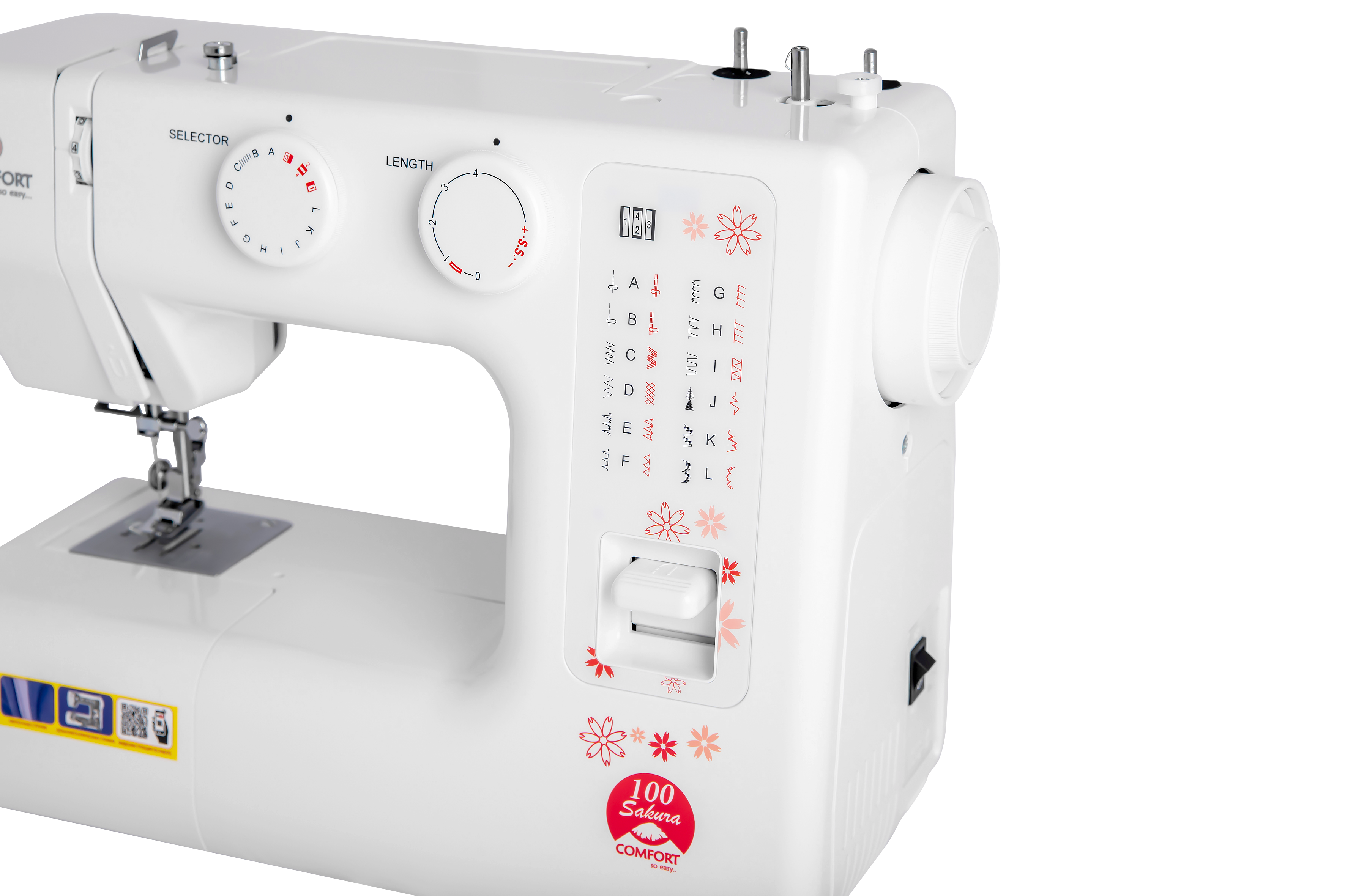 9073561 Швейная машина Comfort Sakura 100 STDN-0063841 - Вид №10