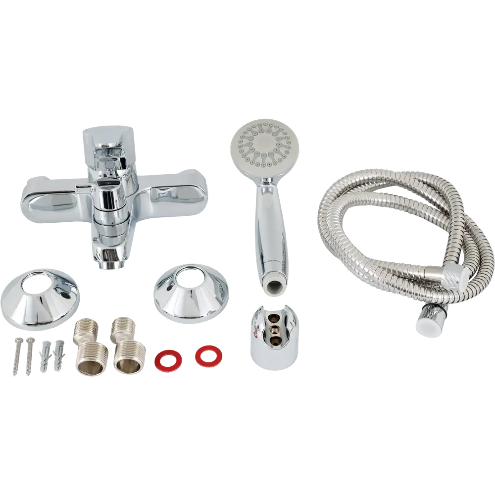 Смеситель для ванны Vidima Next однорычажный цвет хром STLM-2014796 - Вид №2