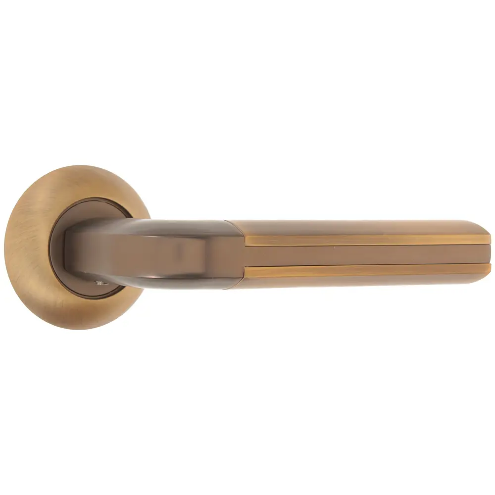 Ручки дверные на розетке EDS-A193, цвет кофе EDSON STLM-2086792