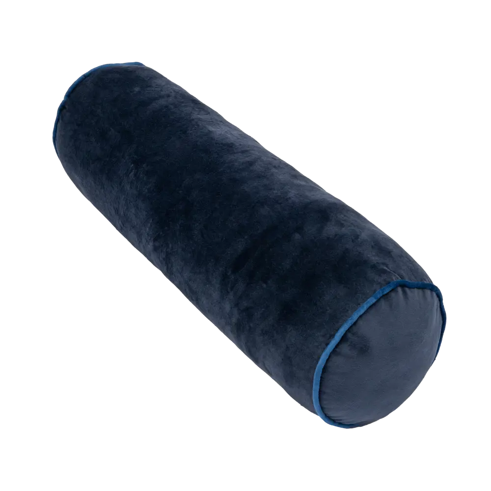 Декоративная подушка Валик 60x20 см цвет синий 89411849 STLM-2004567 Santreyd 