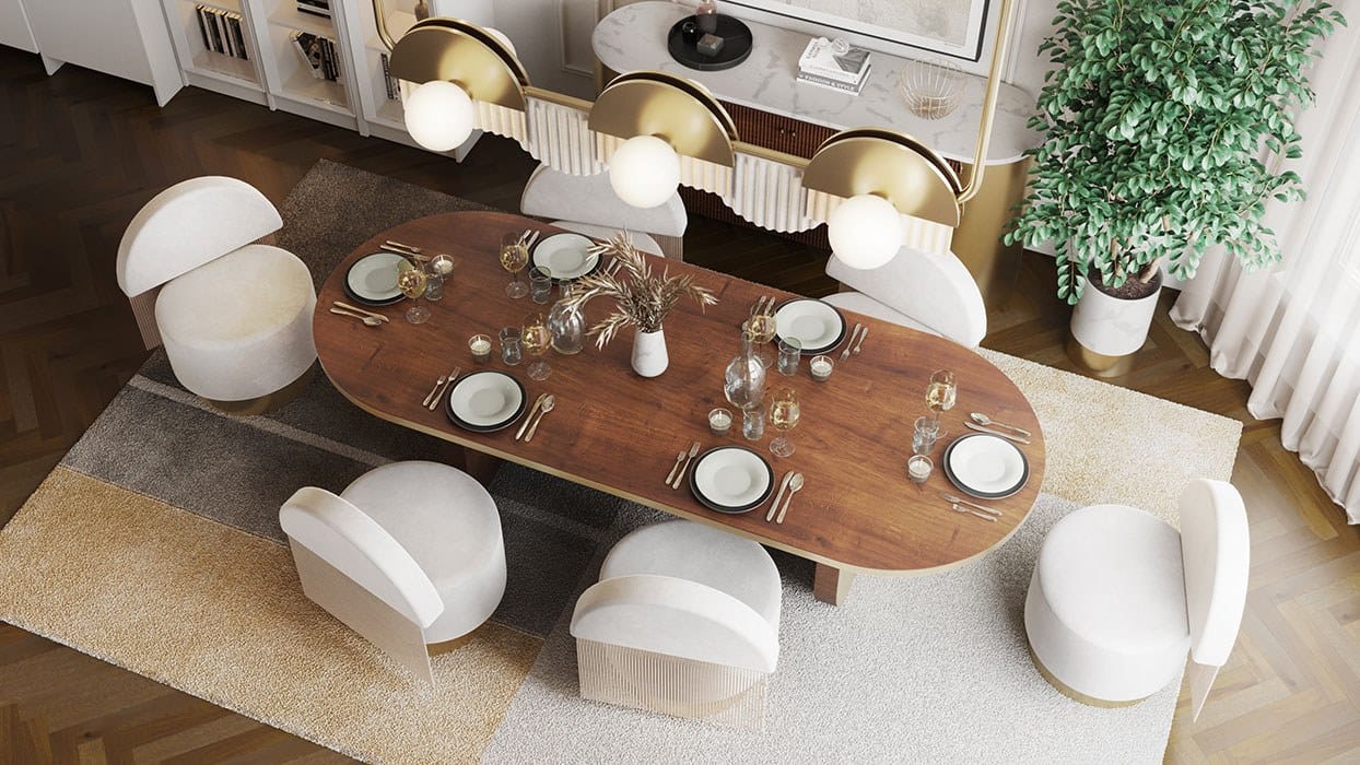 Мягкий стул для ресторана Essential Home Hollywood Glamour ARCH-00114951 - Вид №13