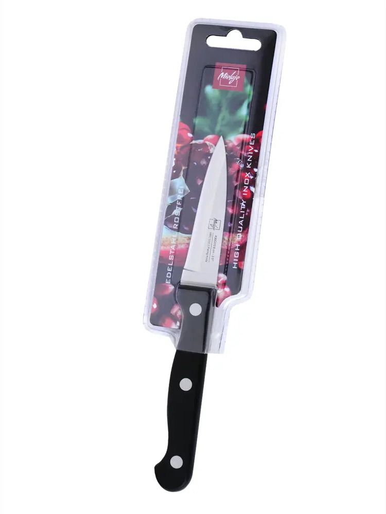 91069386 Нож Mielaje Classic 8 см цвет сталь/черный STLM-0467220