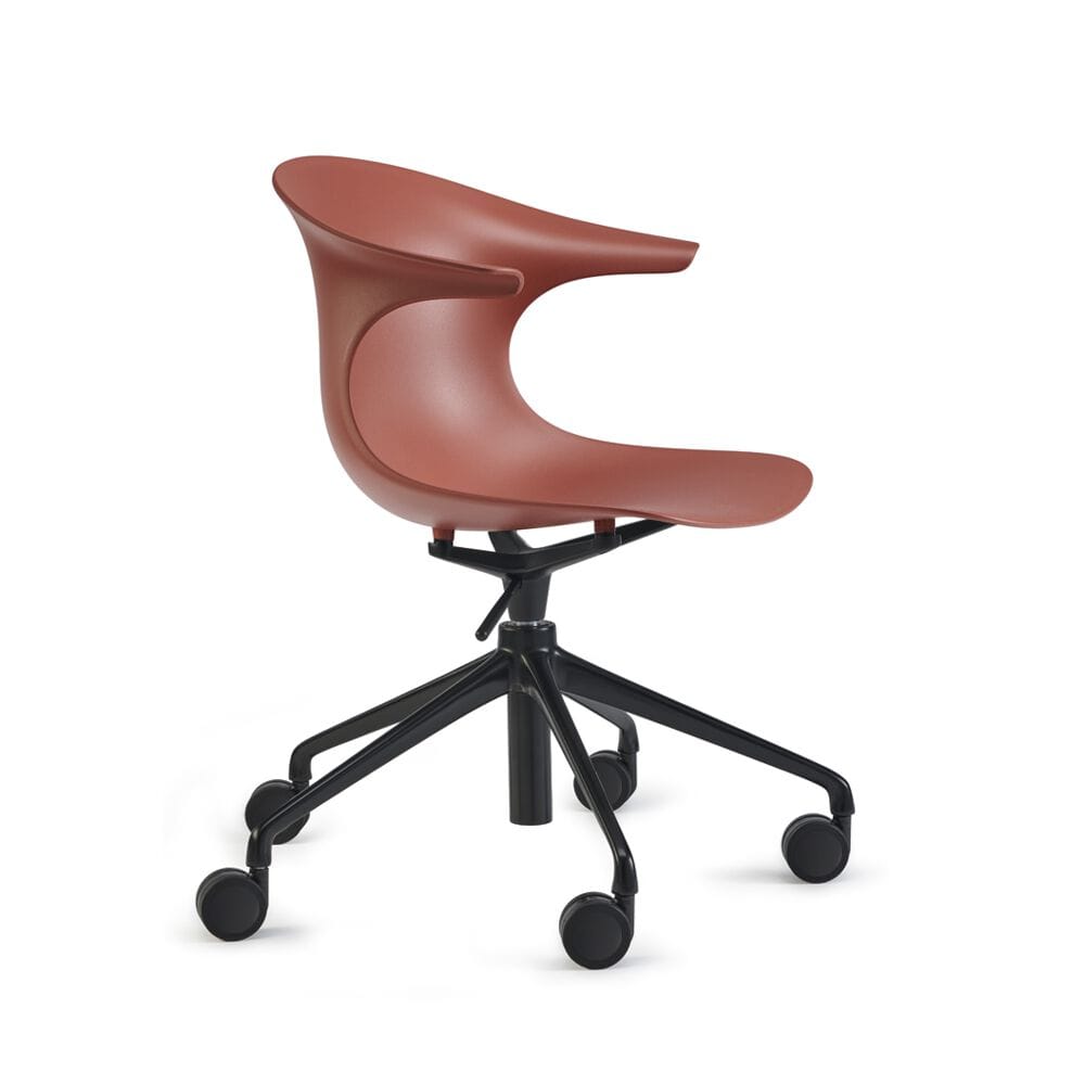 Регулируемый по высоте стул из полипропилена с колесами Infiniti моно петля ARCH-00108615 - Вид №3