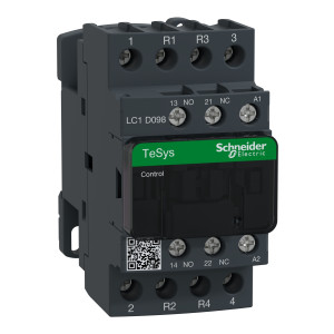 LC1D098P7 Контактор LC1D 4P 20А 440/230В AC 9кВт Schneider Electric TeSys