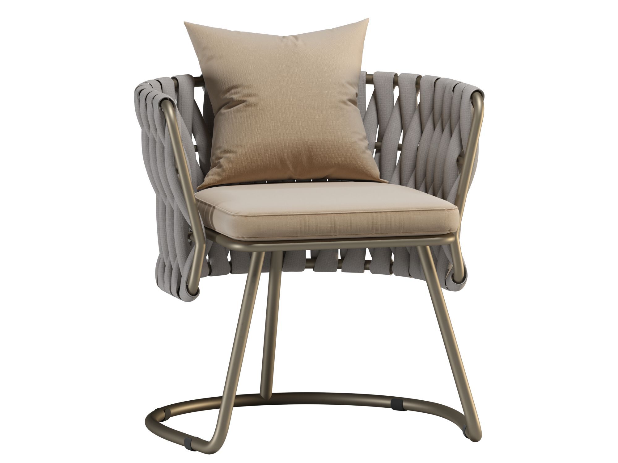 Тканевый садовый стул с подлокотниками ABLE Челси ARCH-00102557 - Вид №10