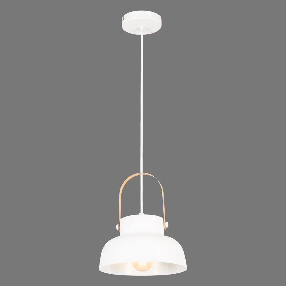 Подвесной светильник Lumin Arte PL05, 1 лампа, 4 м², цвет белый металлик STLM-2055630 - Вид №2