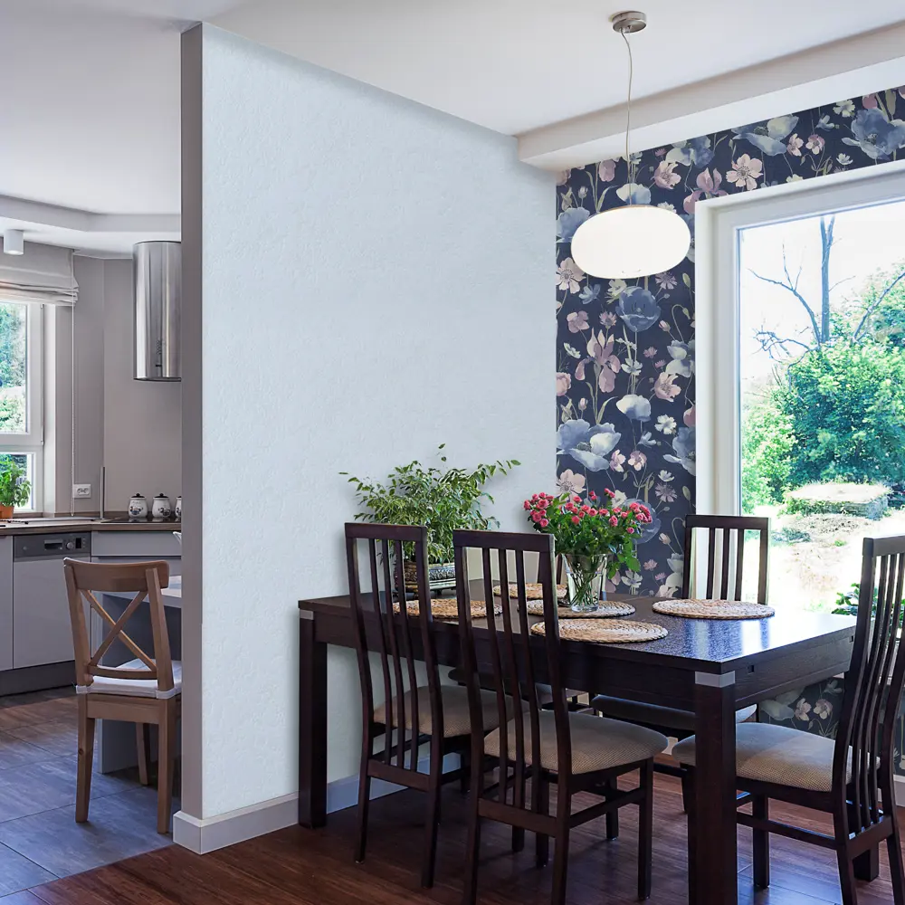 Обои виниловые Фактура синие 0.53 м 350 03 Santreyd STLM-2190630 - Вид №3