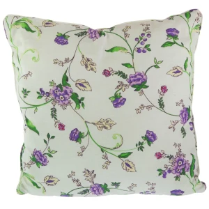 Подушка декоративная «Цветное облако» с кантом 40х40 см цвет бежевый