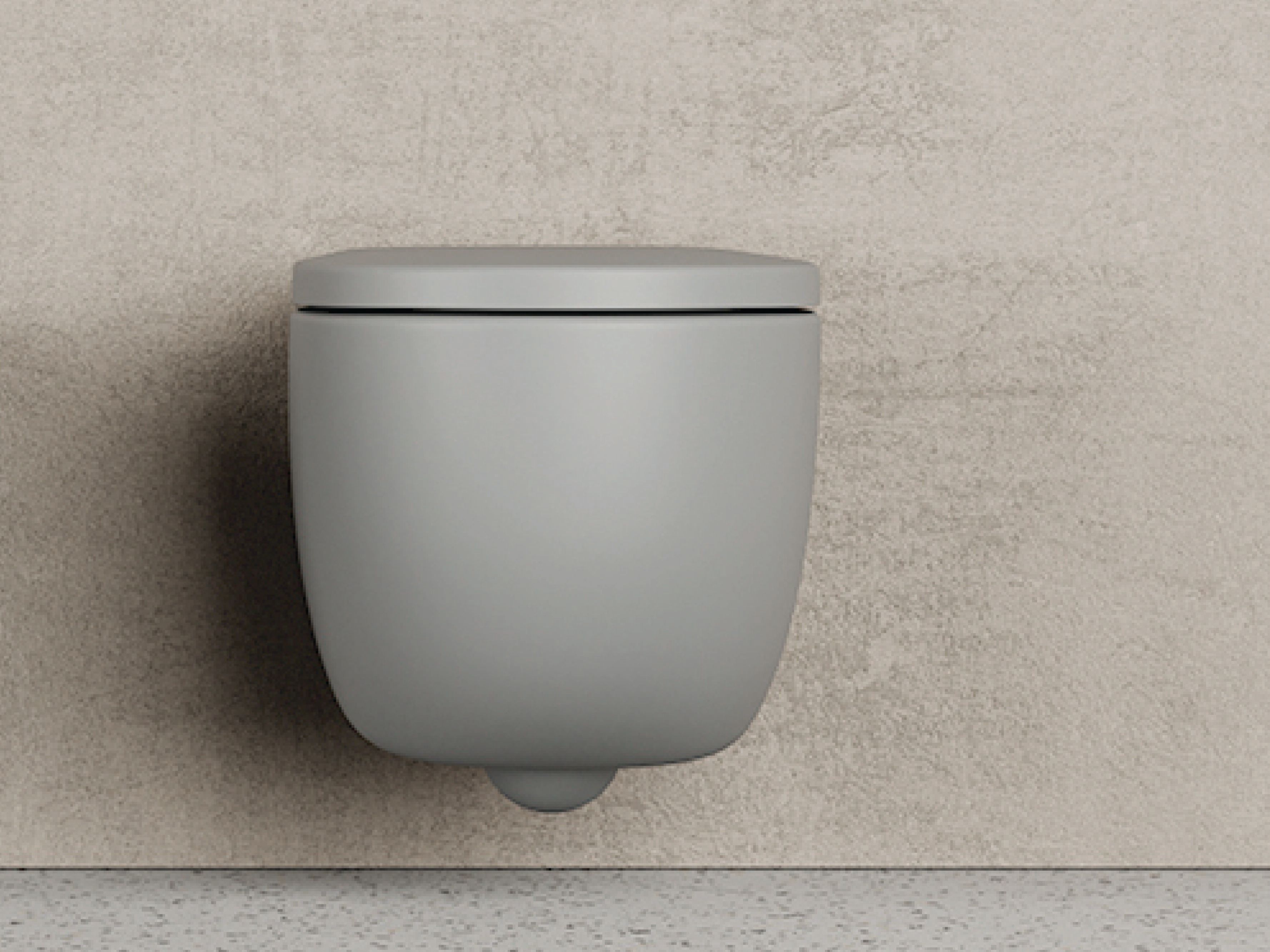 Керамический подвесной туалет без бриды Nic Milk ARCH-00072665