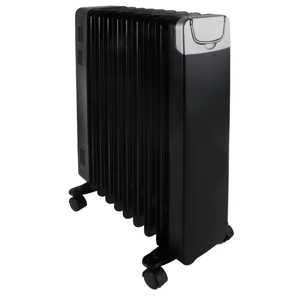 Обогреватель масляный Equation с механическим термостатом, 2400 Вт, 9 секций, цвет черный STLM-2175202 - Вид №3