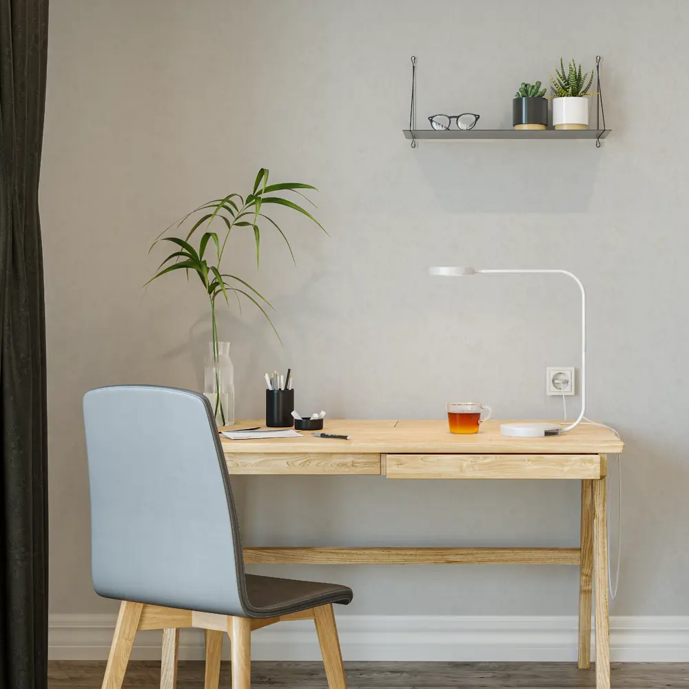 Обои флизелиновые Palitra Home Atmosphere бежевые 1.06 м HC71661-24 STLM-2032801 - Вид №2