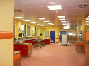 atena Потолочные панели для медицинских учреждений Metal modular