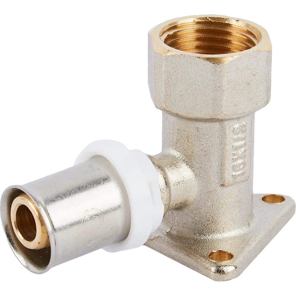 Водорозетка Aquasfera 1/2"x16 мм ВР никелированная латунь 027-8832 STLM-2070432