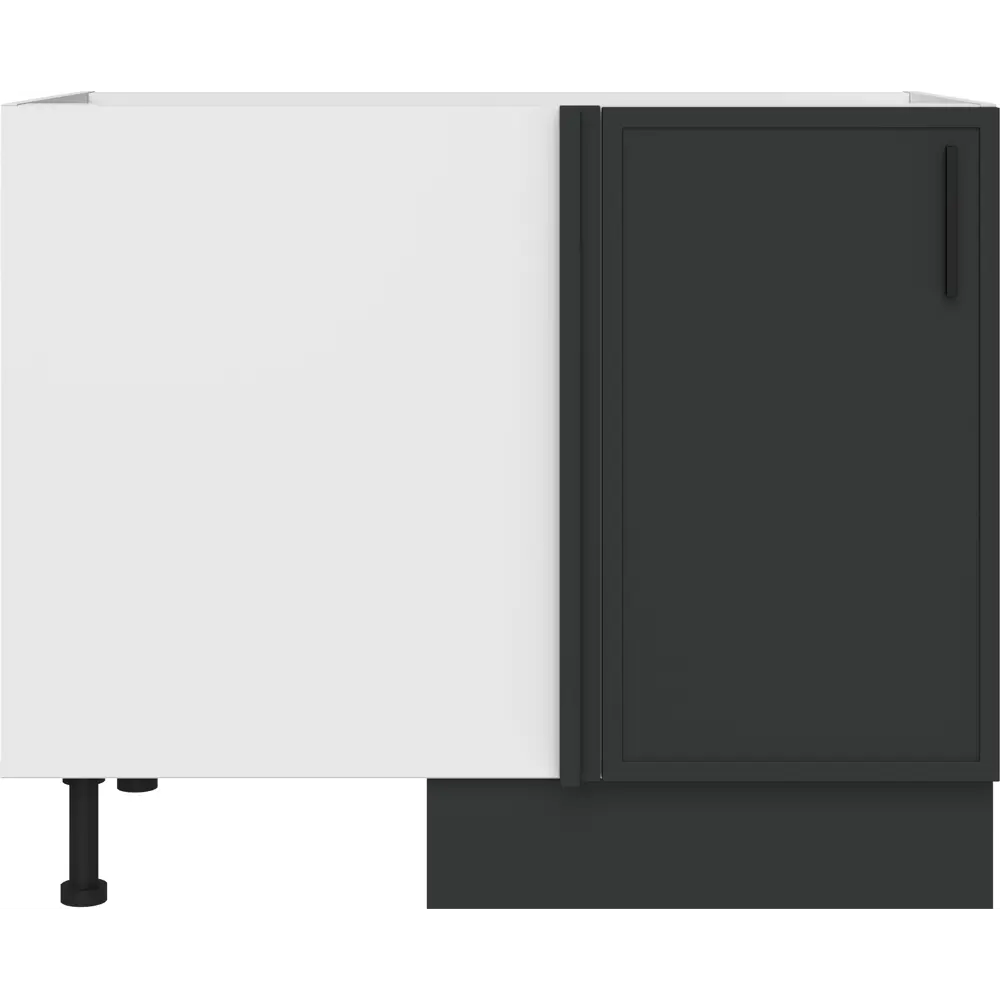 Напольный шкаф Hepo 100x82.5x58 см KONSENSA ЛДСП цвет серый Неро STLM-2038537 - Вид №5