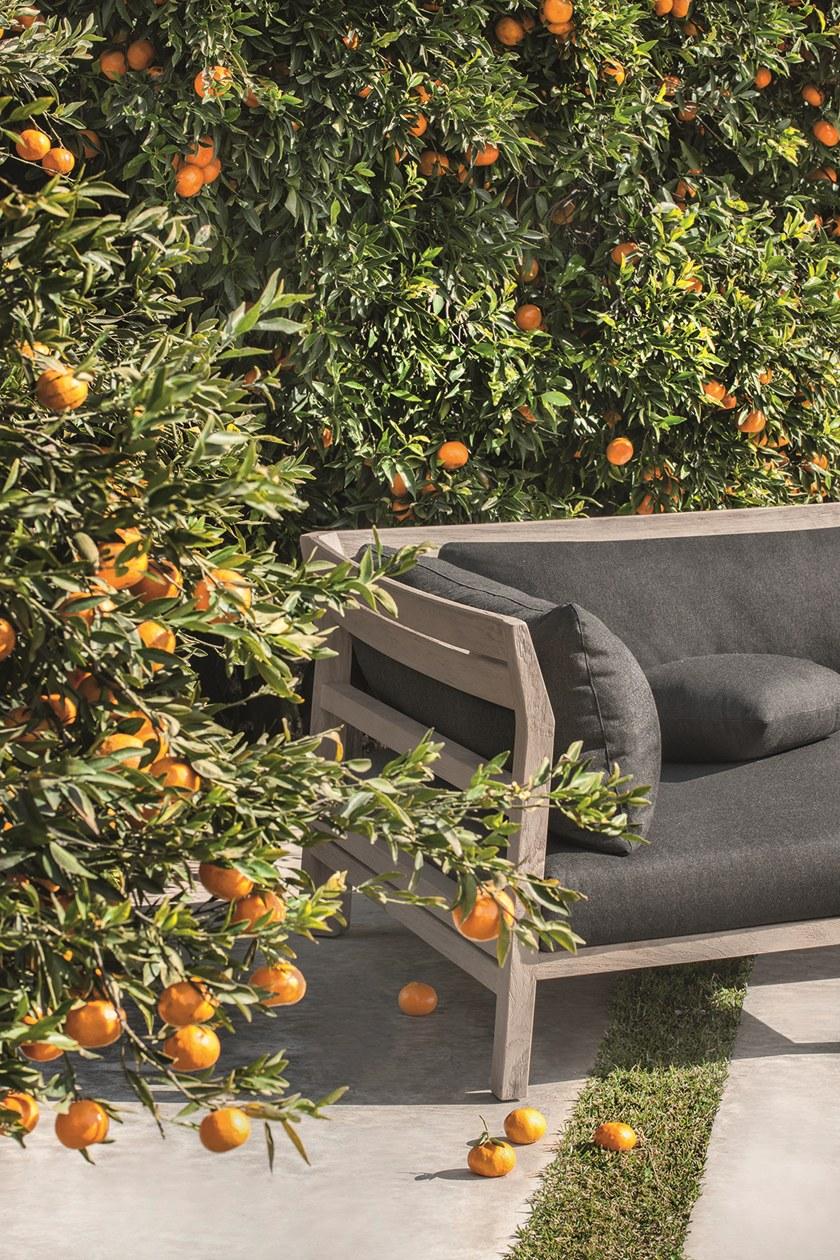 Ethimo 3-х местный тканевый садовый диван Costes Codi0100 - Вид №10