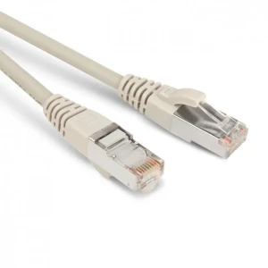 Патч-корд F/UTP Hyperline Ethernet Lan категория 5e витой LSZH 5 м серый