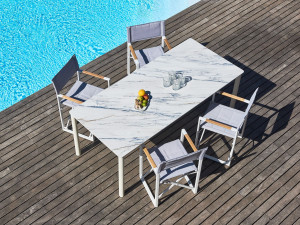 Прямоугольный садовый стол Dekton®