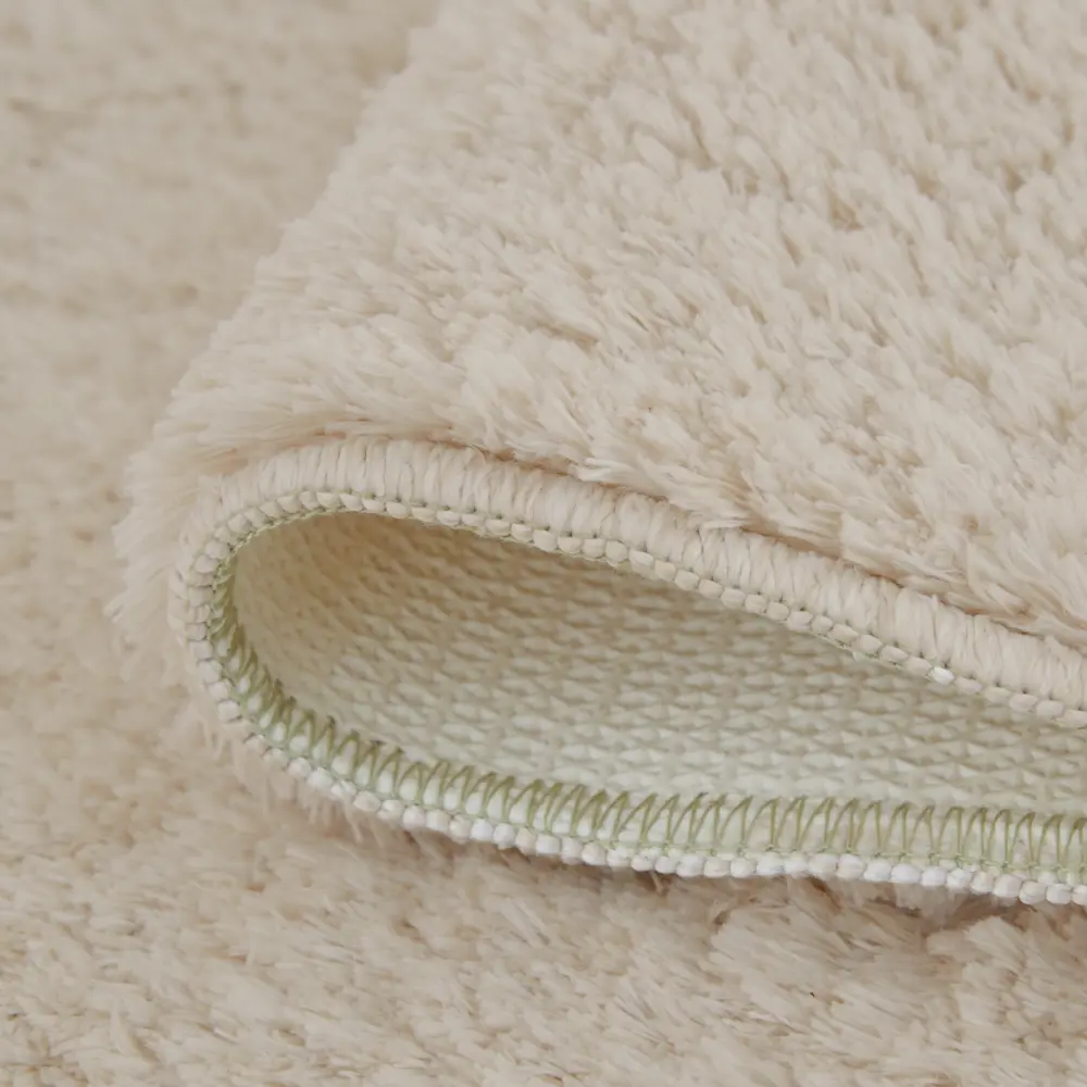 Ковер полиэстер Мирра Шагги 60x90 см цвет бежевый CTIM STLM-2087763 - Вид №2