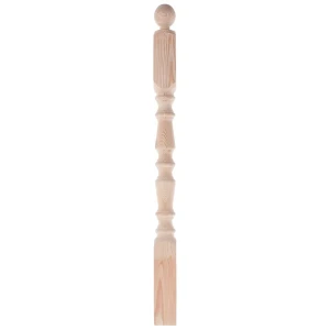 Столб сращенный лиственница Симметричный 1200x80x80 мм