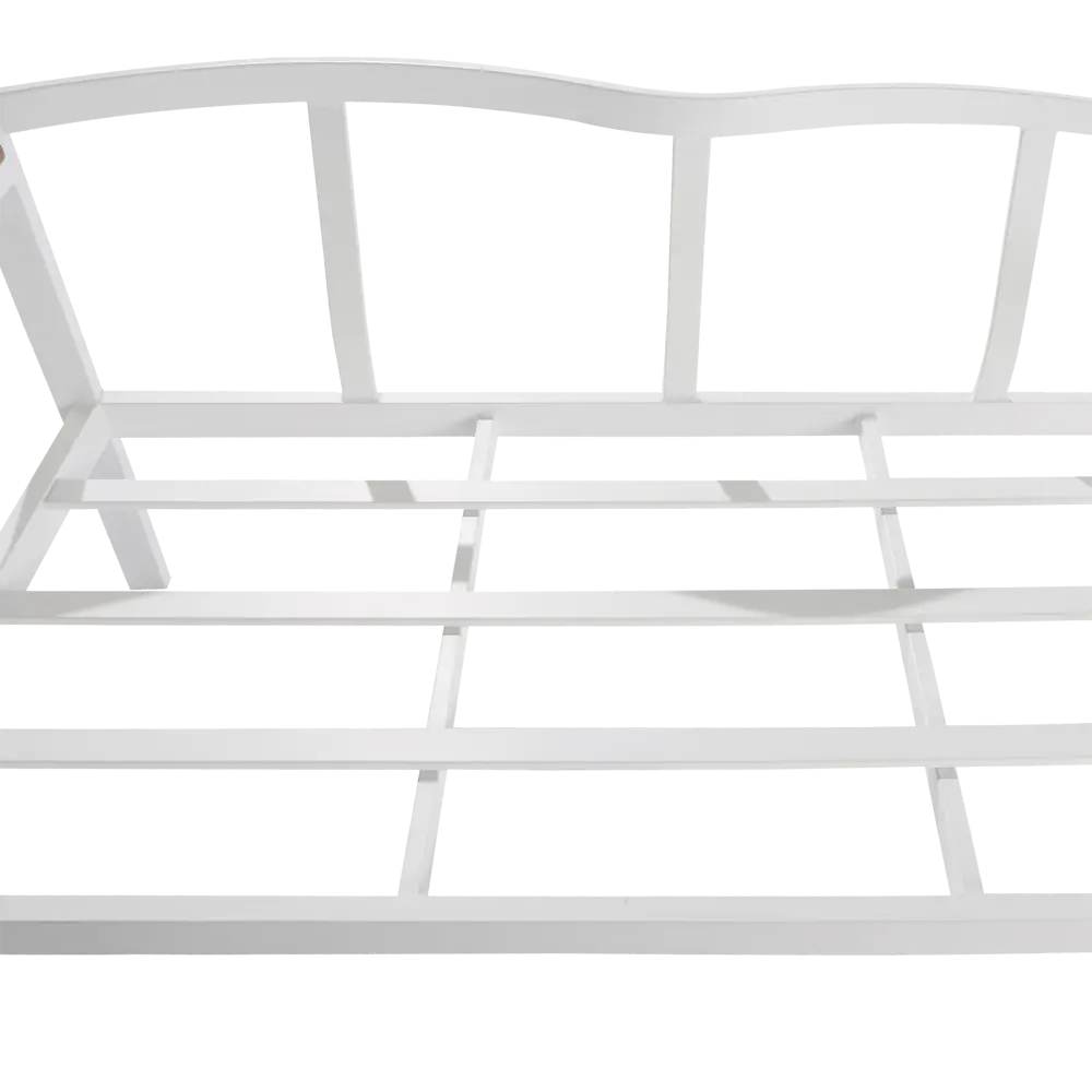 Набор садовой мебели Naterial Oris алюминий/полиэстер/дерево белый/бежевый: стол, диван и 2 кресла STLM-2115991 - Вид №15