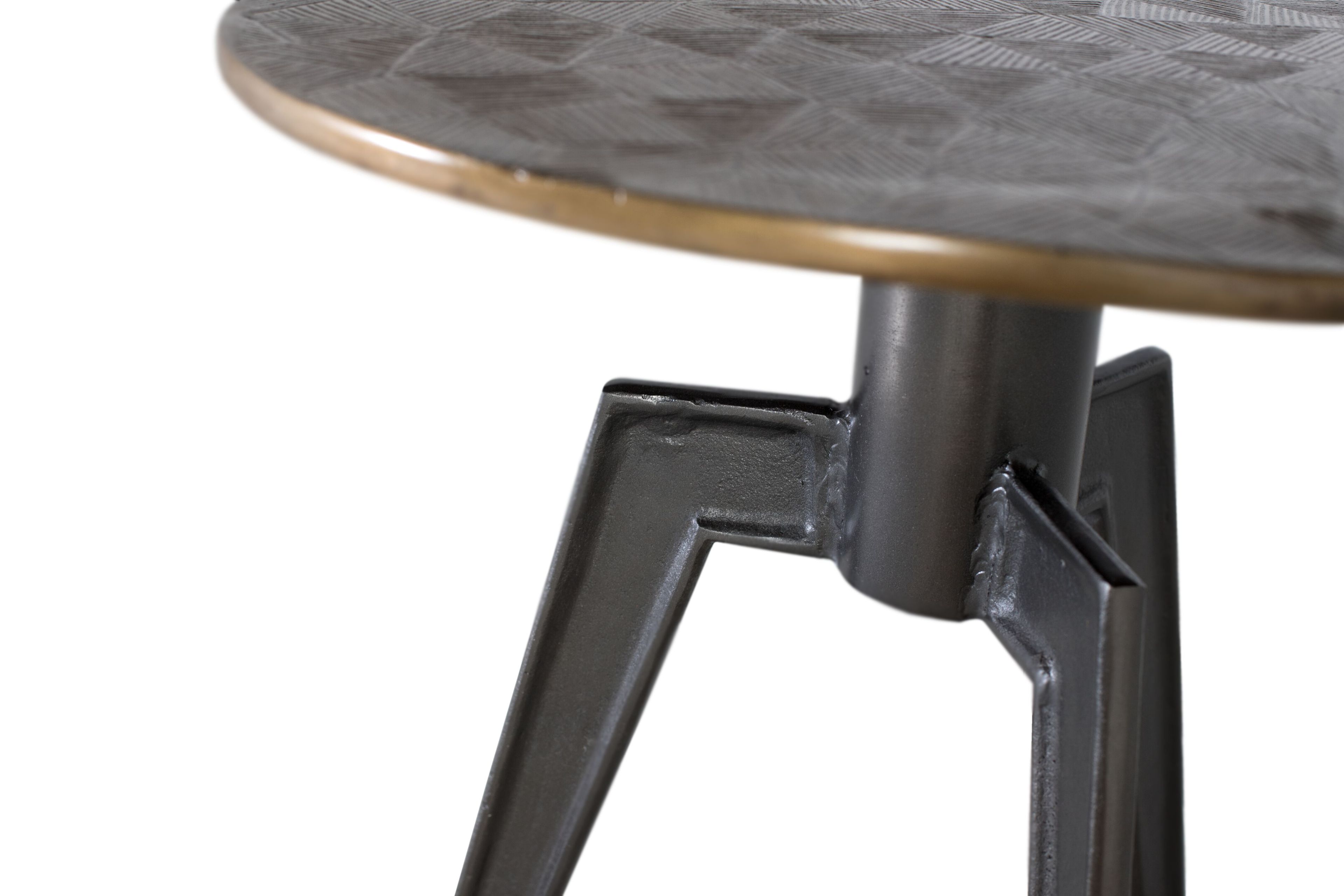 Круглый алюминиевый журнальный столик Giner y Colomer 1603 ARCH-00031480 - Вид №2