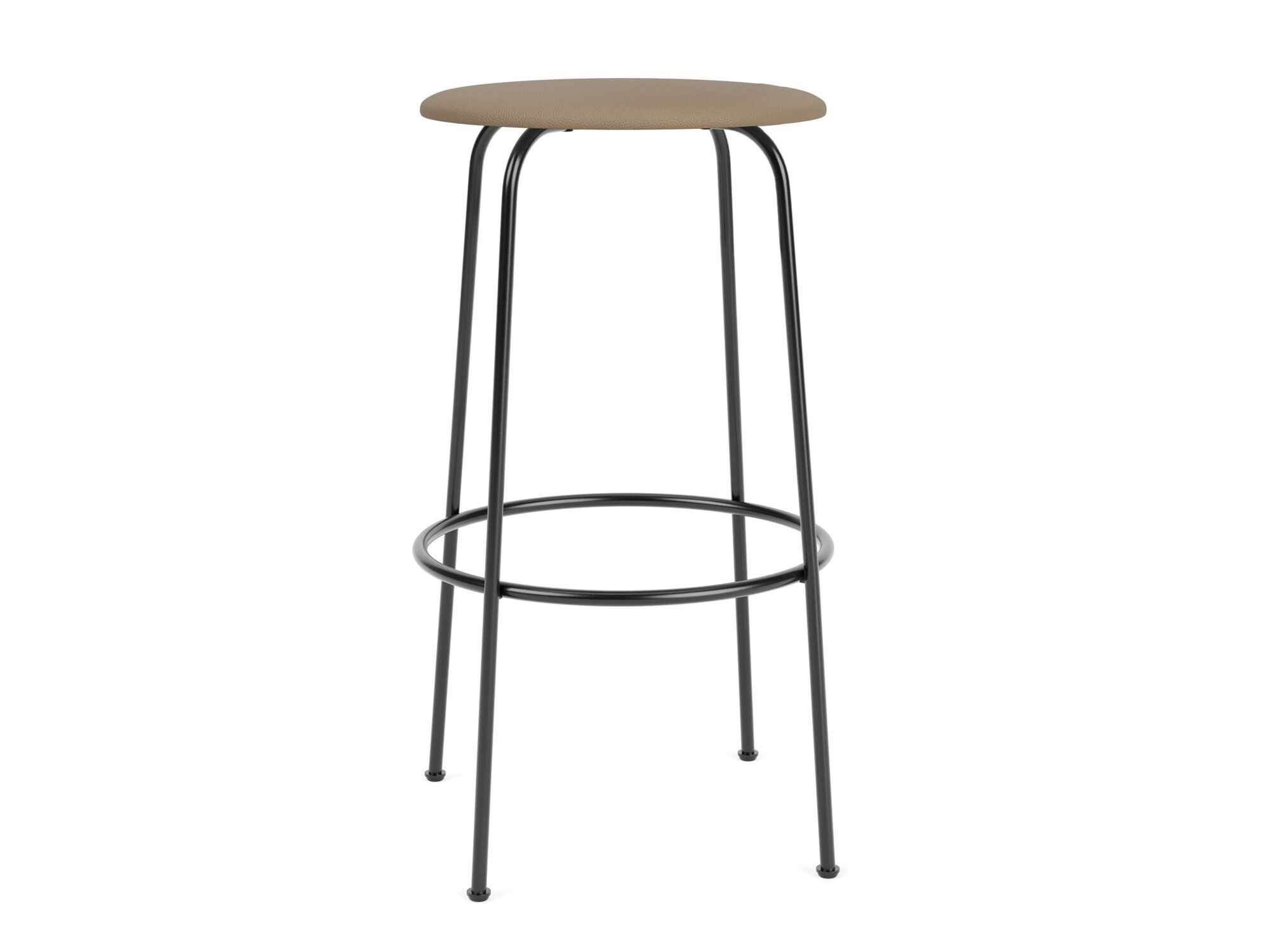 Высокий стул из стали и дерева с мягким сиденьем Audo Copenhagen Afteroom ARCH-00130048 - Вид №2