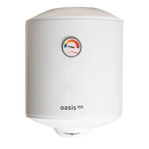 Накопительный водонагреватель электрический 50 л Oasis Eco ER-50 1.5 кВт эмалированная сталь мокрый ТЭН