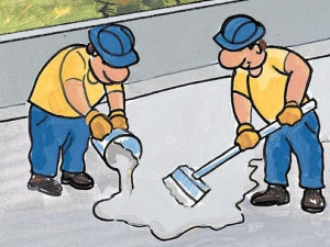 Двухкомпонентное полиуретановое эластомерное покрытие с глянцевой отделкой