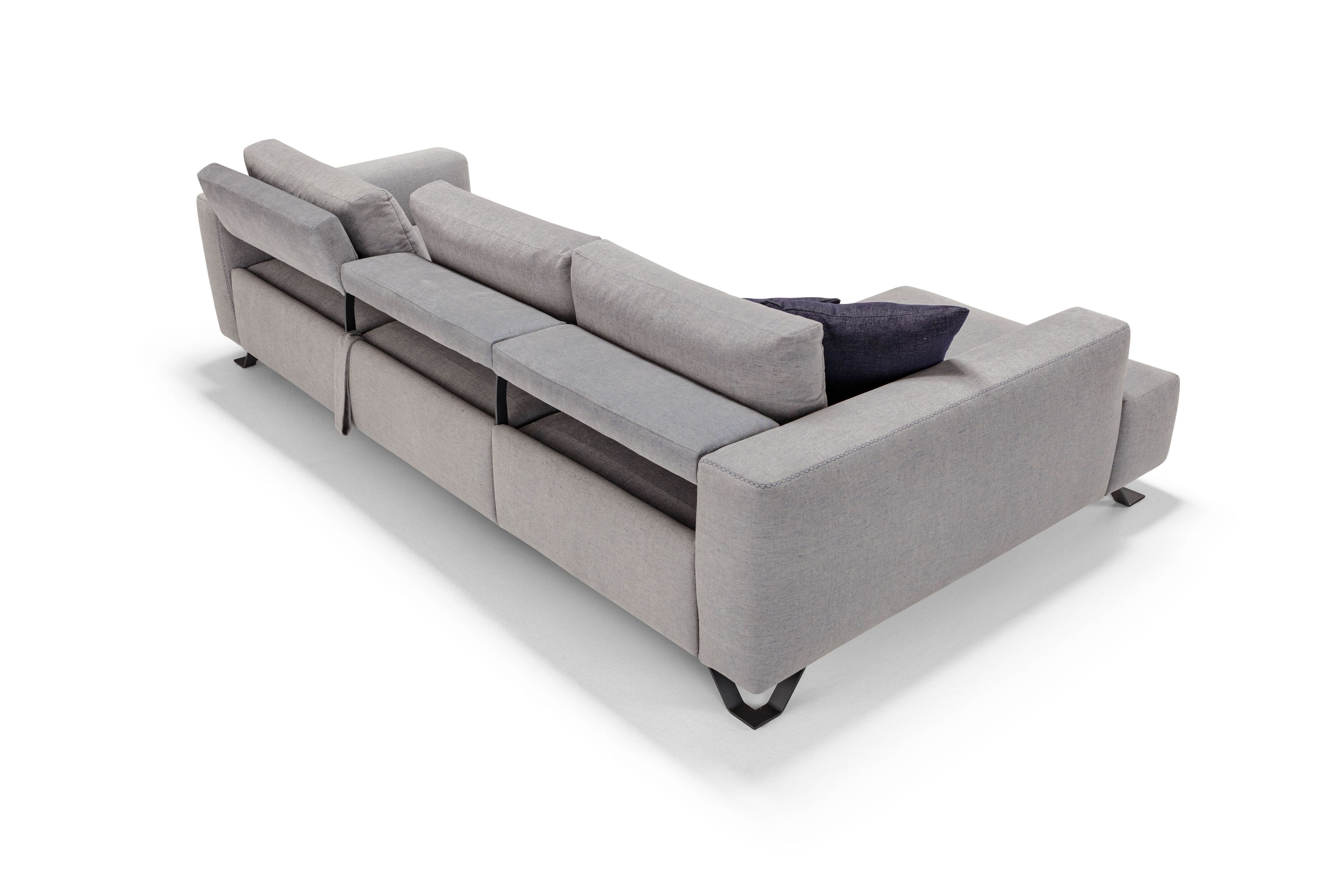 Двуспальный диван-кровать из ткани с полуостровом Dienne Salotti Views ARCH-00000229 - Вид №1