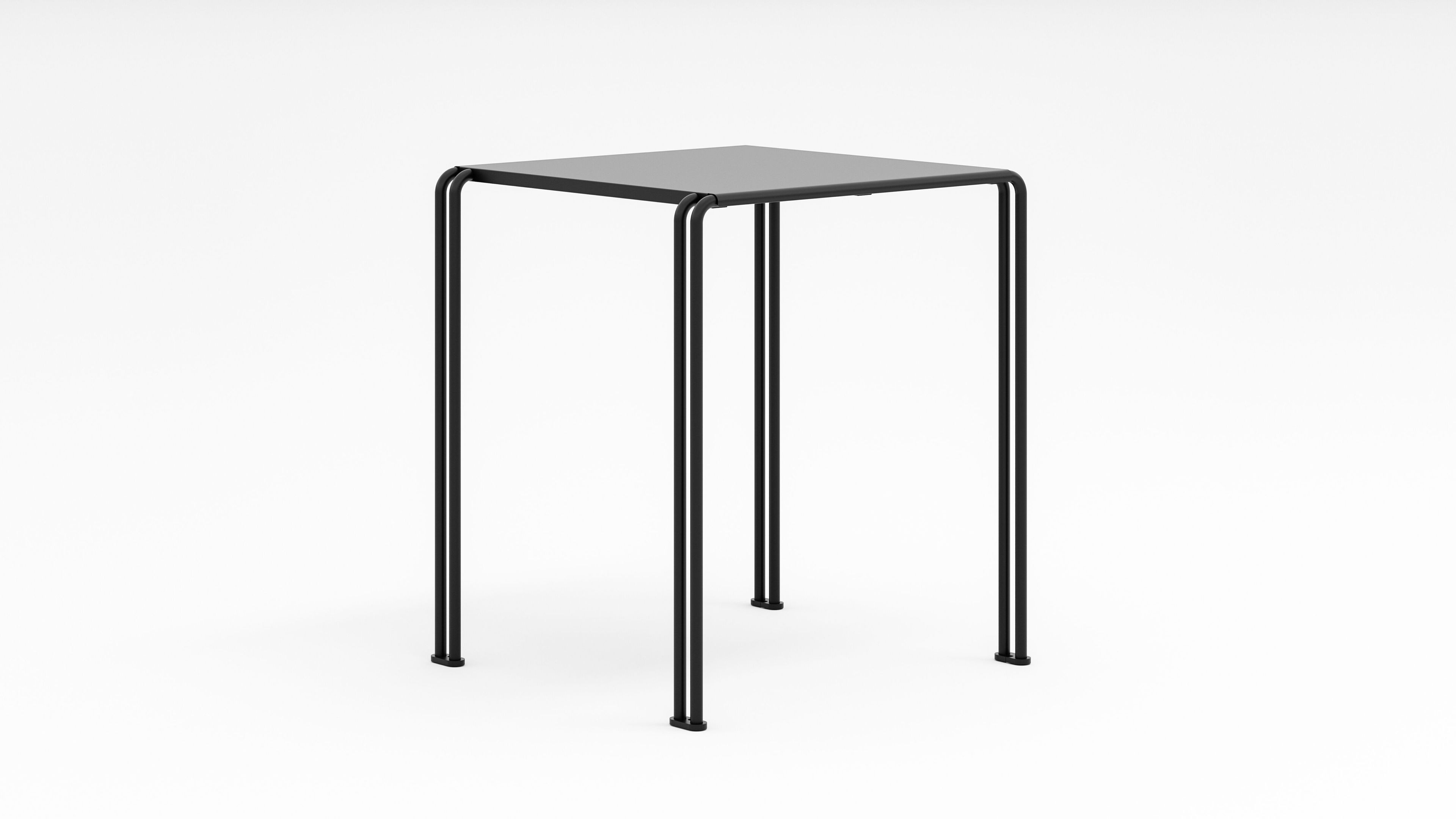 Алюминиевый квадратный стол для общественных мест Urbantime Zeroиндексы.015 ARCH-00081218 - Вид №1