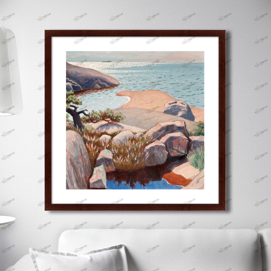 Картина: GLIMMERING WATER, 1923 КАРТИНЫ В КВАРТИРУ  264133 Разноцветный 