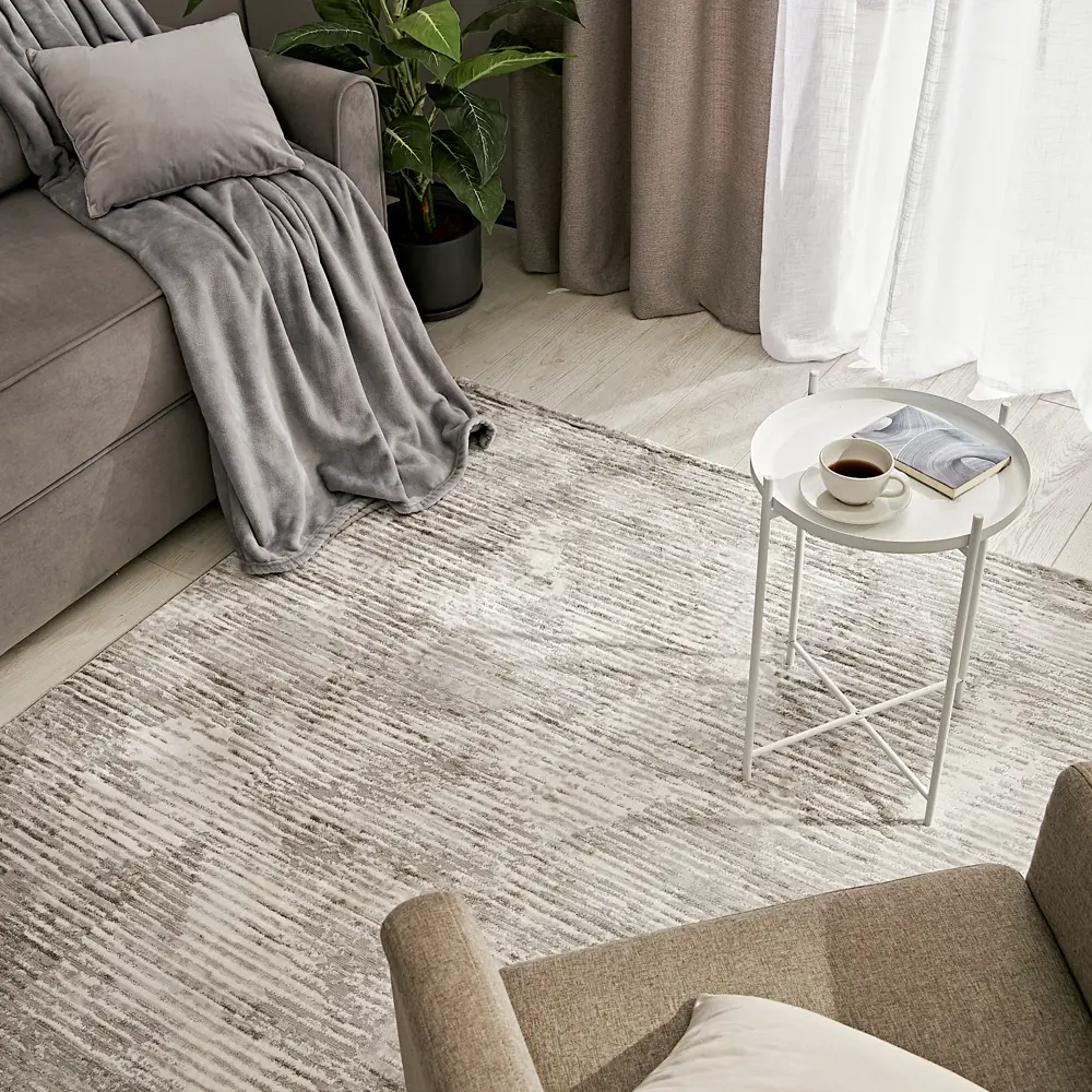 84860775 Ковер полиэстер Inspire Breeze 5957A 160x230 см цвет бежевый STLM-0056406  - Вид №5