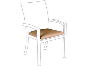 10.00.1401 Кресло Bellini подушка сиденья Outdoor Sahara Mbm