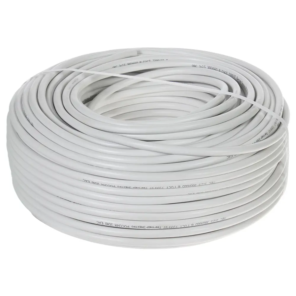 Провод Electraline ПВС 3х2.5 100 м (ГОСТ) STLM-2178687 - Вид №1