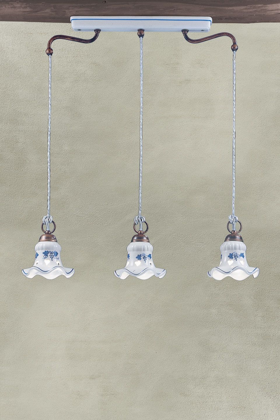 Керамический подвесной светильник FERROLUCE Chieti ARCH-00074369 - Вид №1