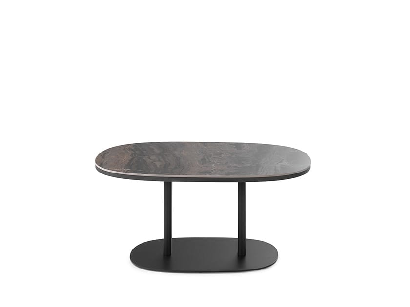 Прямоугольный металлический журнальный столик для гостиной LEOLUX LX LXT09 ARCH-00119572 - Вид №2