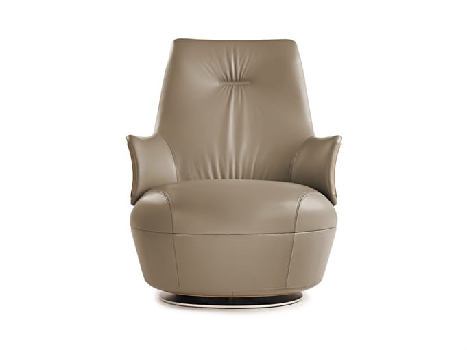 Кресло bergère Poltrona Frau коллекция-диваны и кресла ARCH-00081156