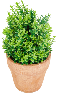 84832663 Искусственное растение декоративно-лиственное зеленый ø 12 см ПВХ STLM-0055809 Santreyd