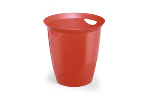 17375070 Легкая пластиковая корзина для мусора TREND, 16 литров, прозрачно-красный 1701710003 Durable