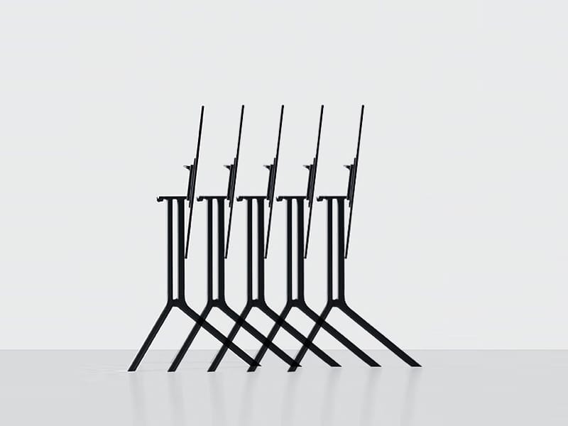 Круглый складной журнальный столик Kristalia Poule ARCH-00080306 - Вид №1