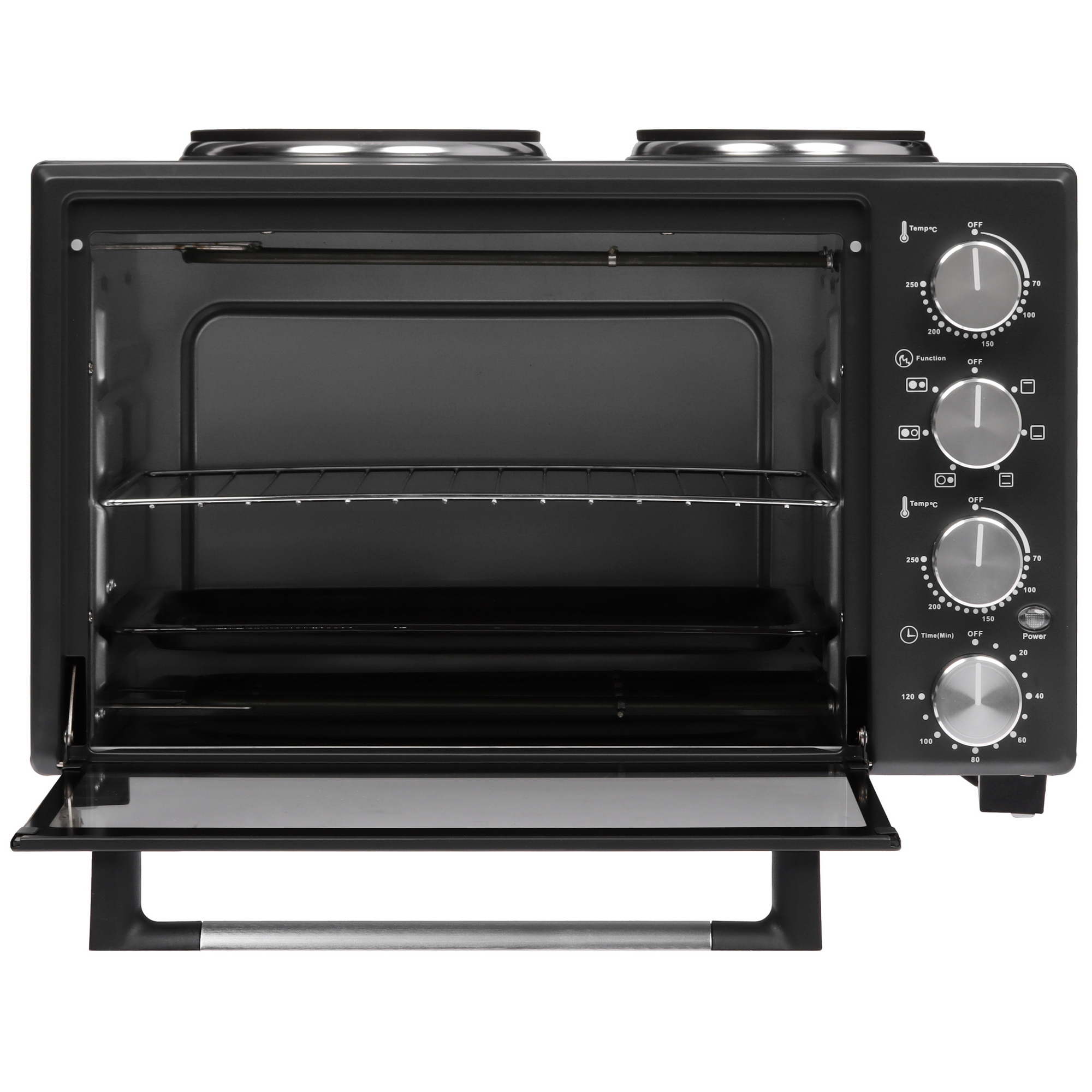 9080984 Мини-печь Kraft KFC-MOHP 380 HDGR серый STDN-0147628 - Вид №5