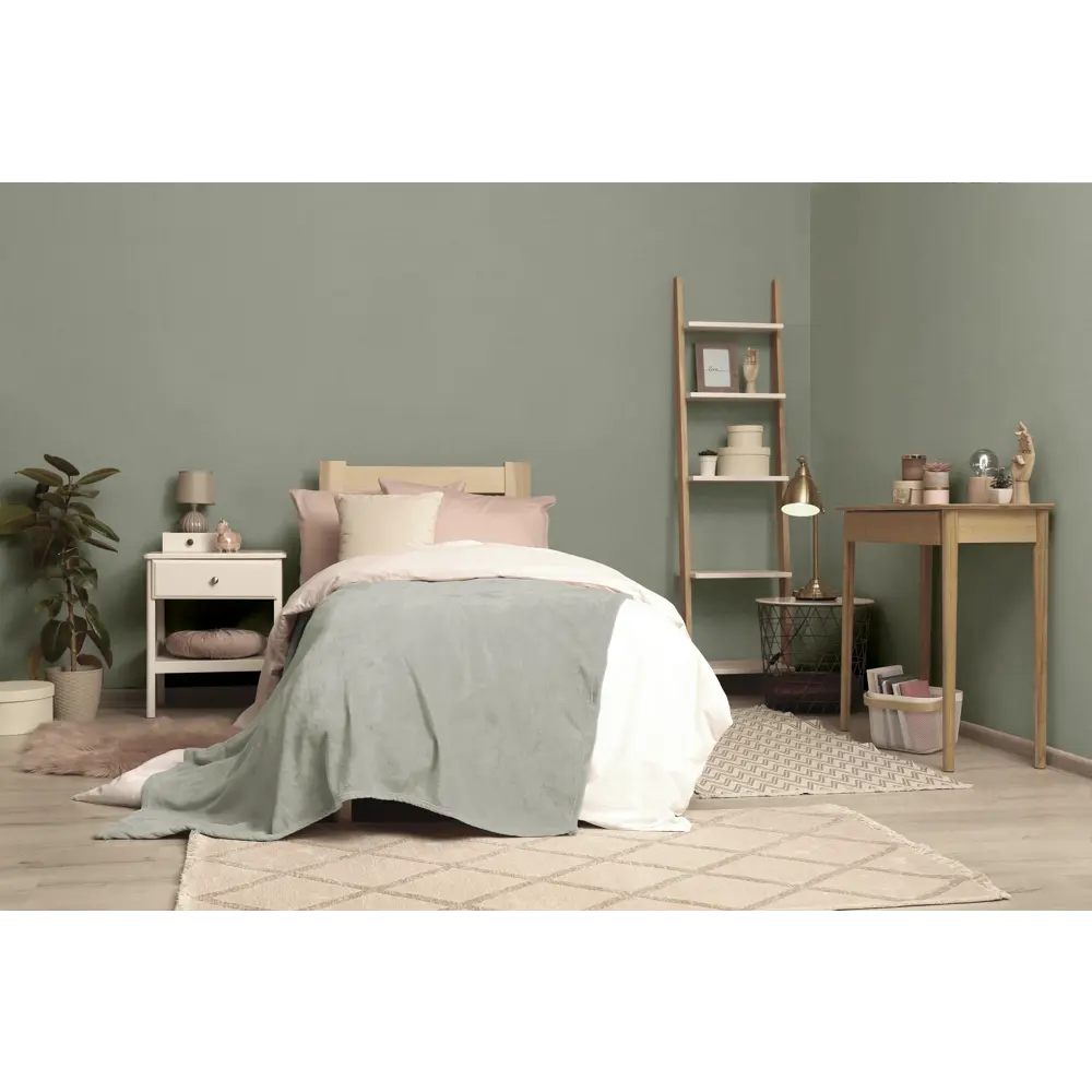 Обои флизелиновые KREAFORTA Малабо зеленые 1.06 м 587623 STLM-2130579 - Вид №1