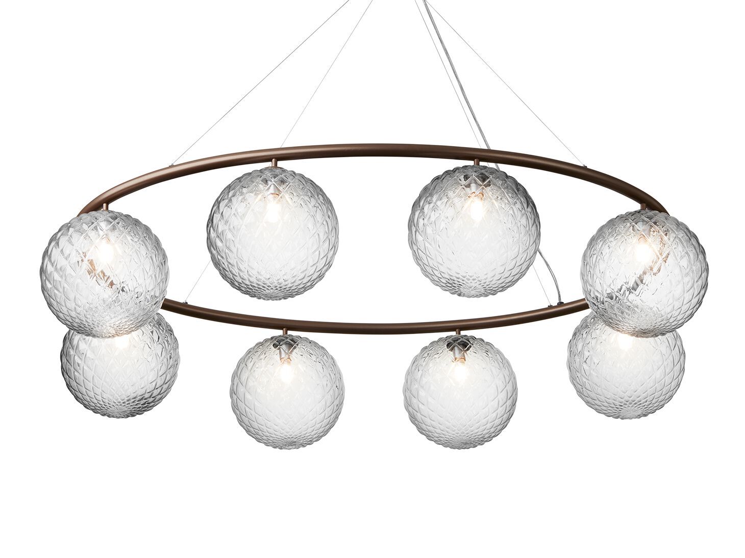 Опаловое стекло светодиодный подвесной светильник Nuura Miira ARCH-00062209 - Вид №1