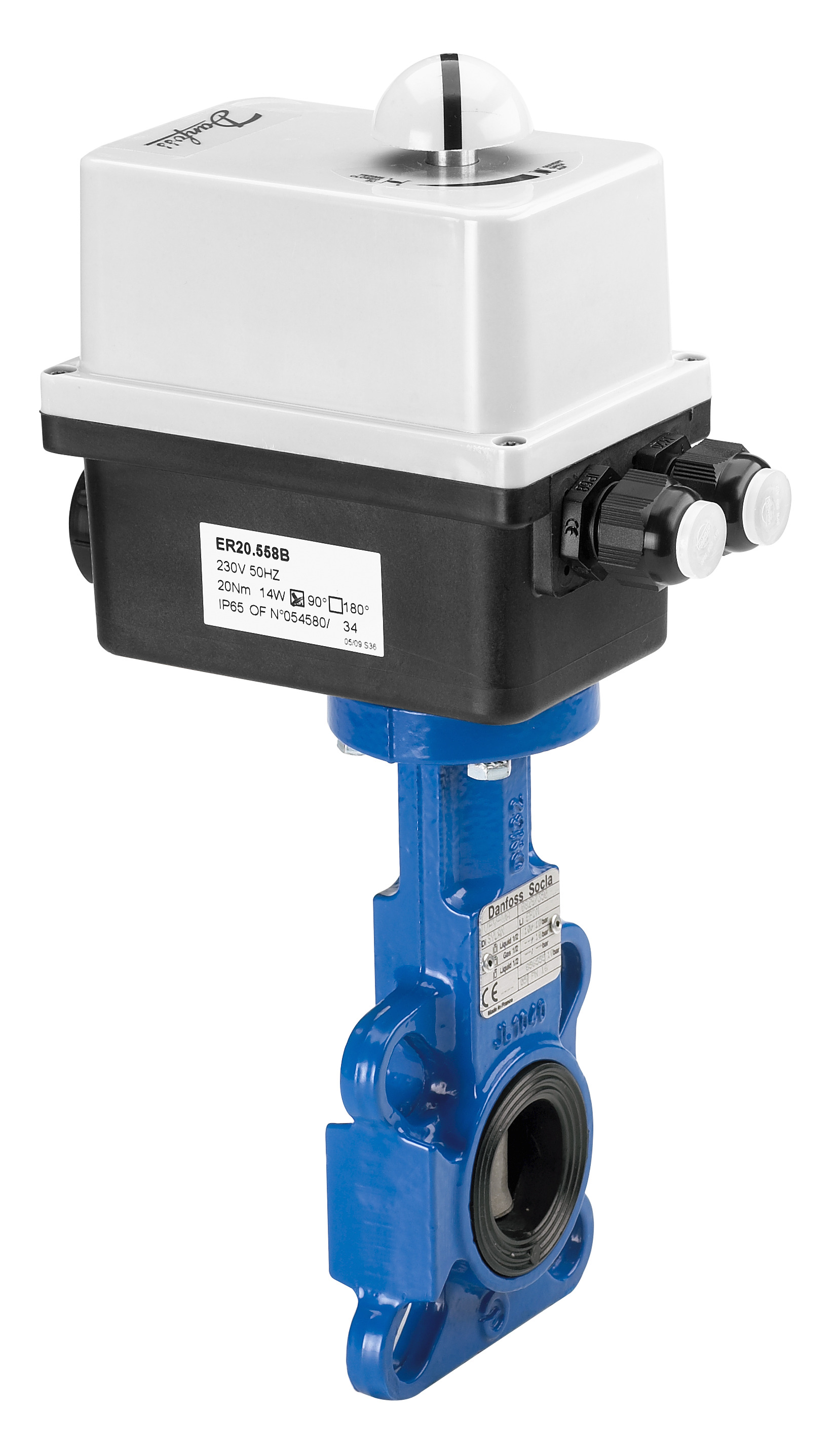 Danfoss VFY-WA VFY-WA PN16 DN65 CI/EP/EPDM 230V 065B8441  - Вид №56