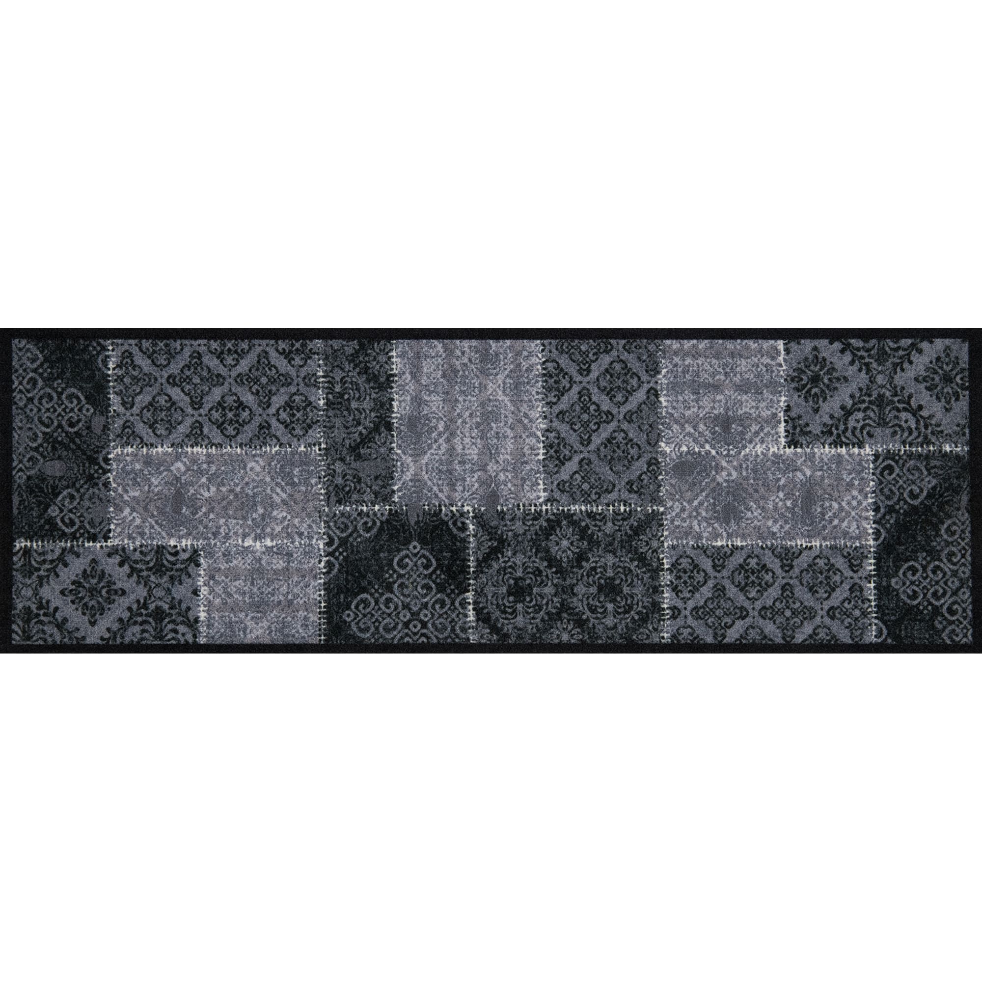 82374278 Коврик «Oriental Patch» 50, 50x150 см, полиамид, цвет серый Santreyd 