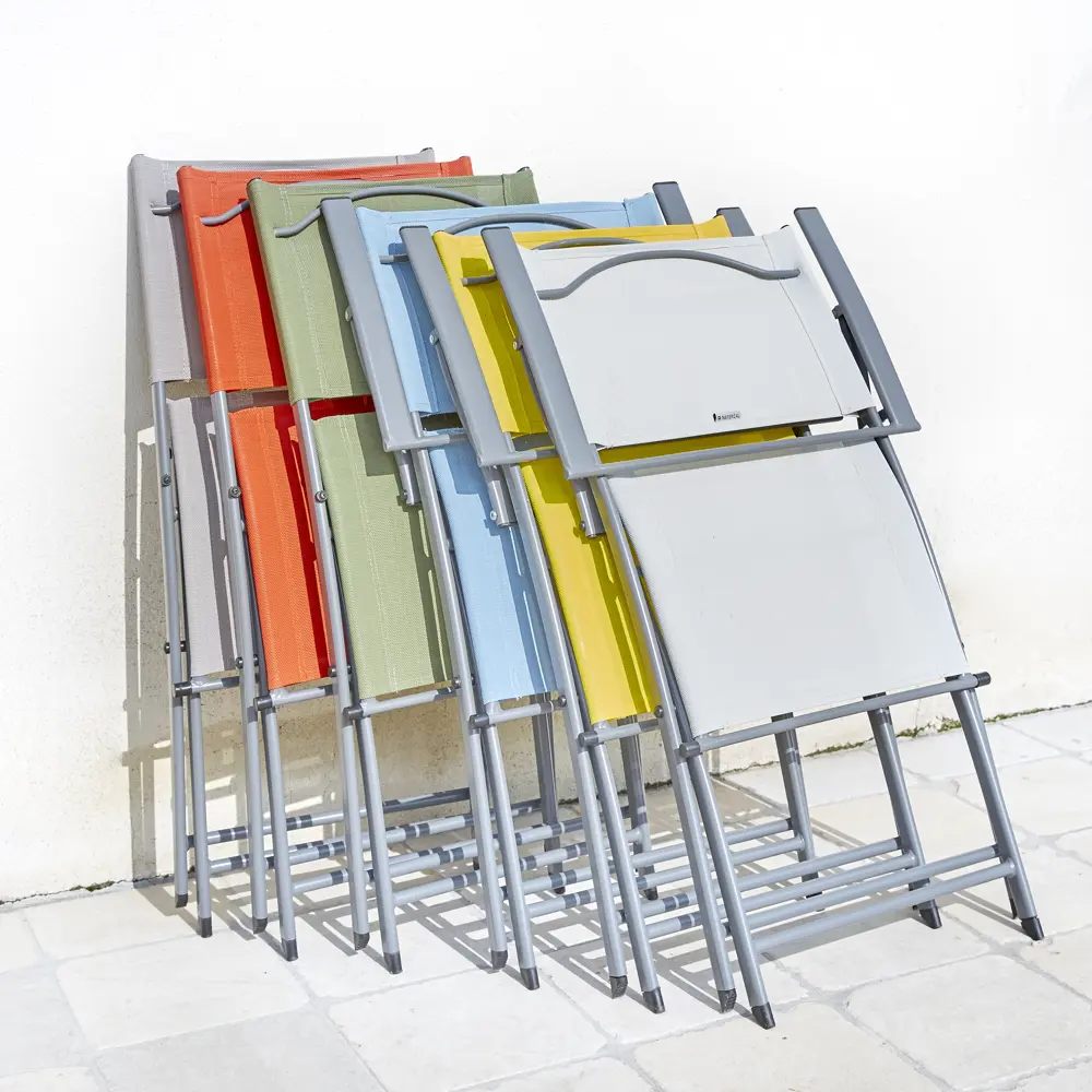 Стул Naterial Emys Origami складной 52x42x83 см сталь красный STLM-2172913 - Вид №16