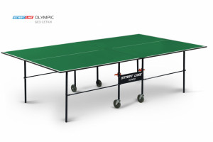 Теннисный стол start line olympic green (без сетки) Start Line