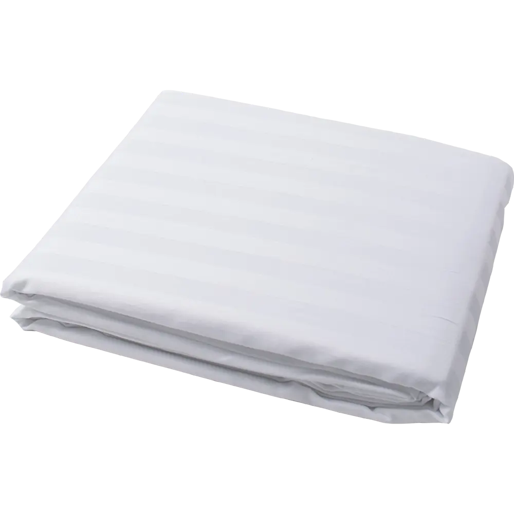 Пододеяльник 175х215 см страйп-сатин цвет белый Santreyd STLM-2137207